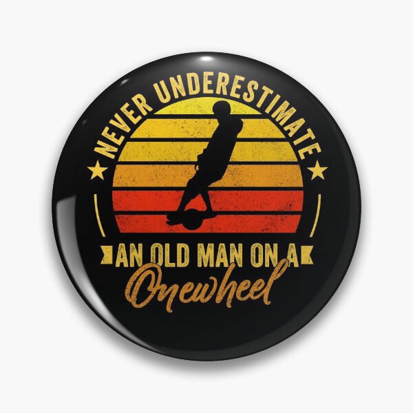 Item preview, never underestimate an old man on a onewheel - funny onewheel design christmas gift for onewheel lover   designed and sold by QUEEN-WIVER.