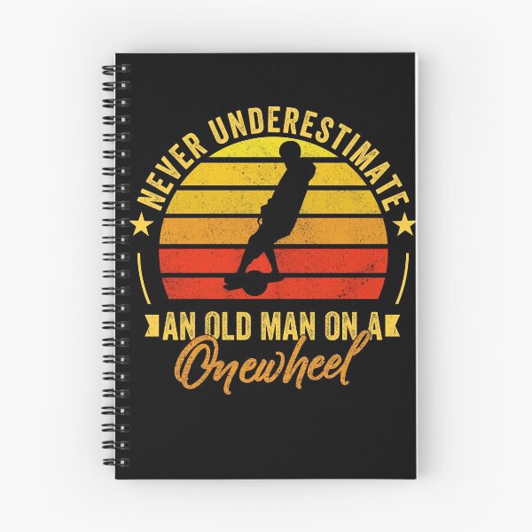 Item preview, never underestimate an old man on a onewheel - funny onewheel design christmas gift for onewheel lover   designed and sold by QUEEN-WIVER.