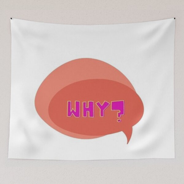 Item preview, WHY? - That Is The Question. Why Pick Your Nose? designed and sold by rayscollection.