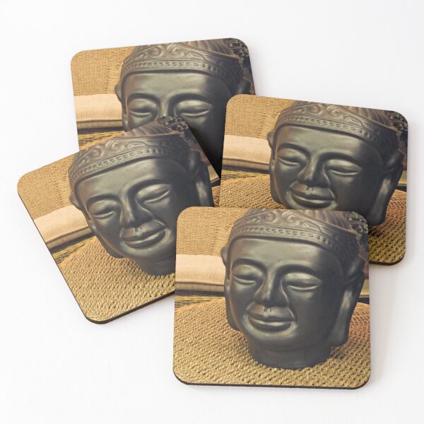 Item preview, Buddha Head Ornament designed and sold by pinkal.