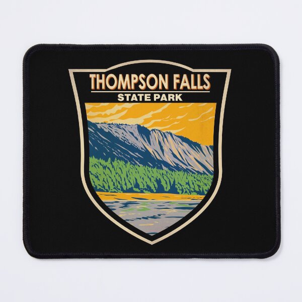 Item preview, Thompson Falls State Park Montana Badge designed and sold by KrisSidDesigns.