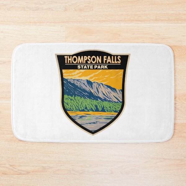 Item preview, Thompson Falls State Park Montana Badge designed and sold by KrisSidDesigns.