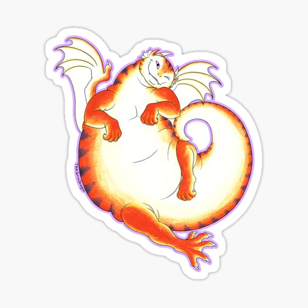 Chillin' Chonk Sticker