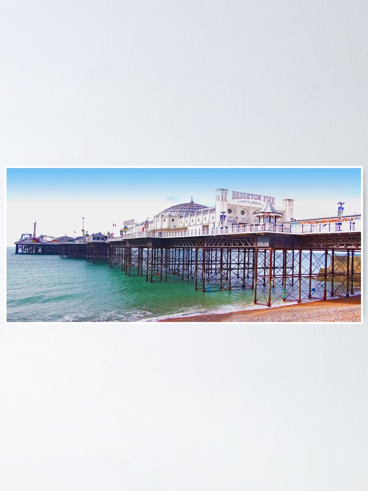 Alternate view of Brighton Pier - The "Palace Pier" Poster
