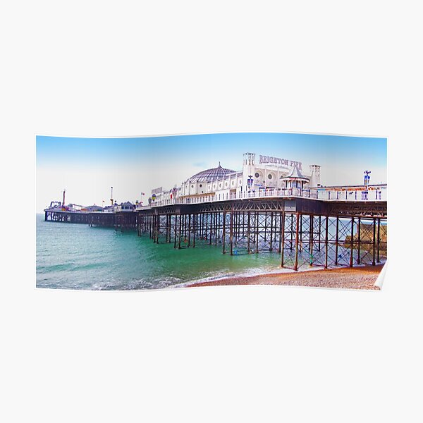 Brighton Pier - The "Palace Pier" Poster
