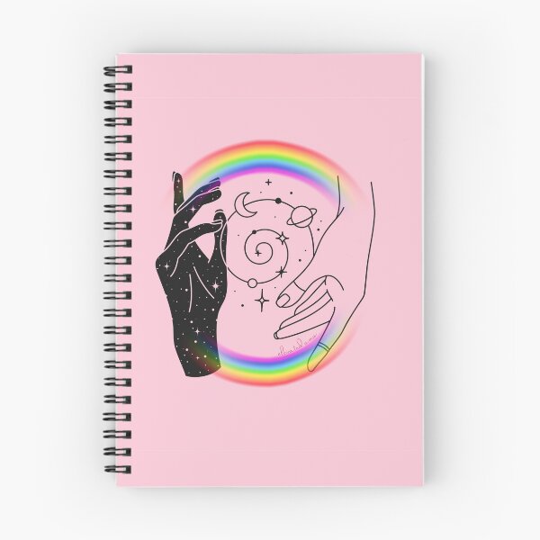 Item preview, I AM Magic, I AM the Universe, Rainbow Graphic Print designed and sold by elevated-aura.