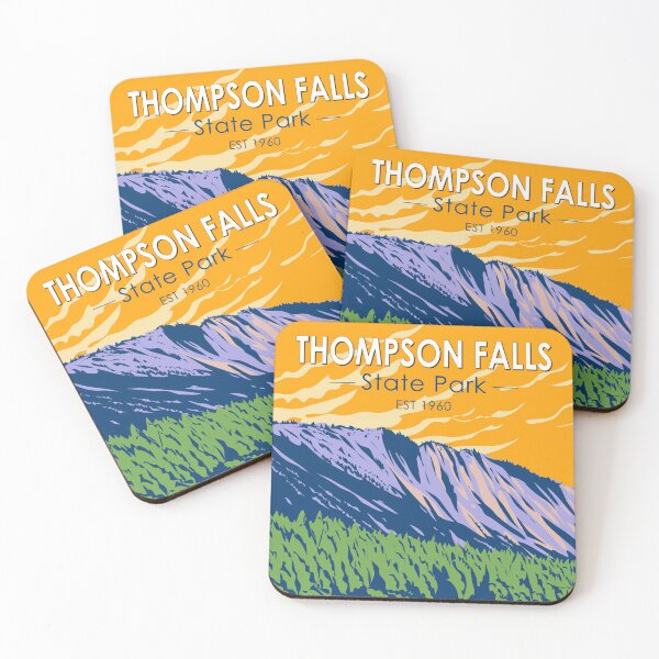 Item preview, Thompson Falls State Park Montana Vintage designed and sold by KrisSidDesigns.