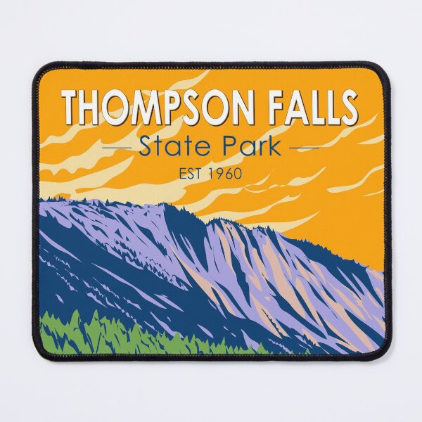 Item preview, Thompson Falls State Park Montana Vintage designed and sold by KrisSidDesigns.