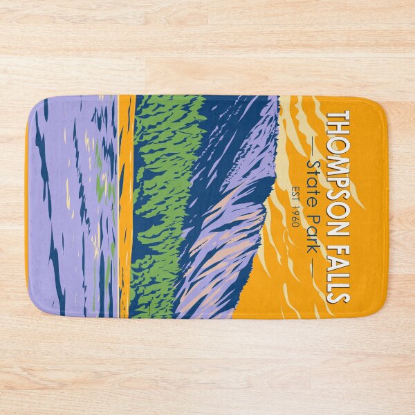 Item preview, Thompson Falls State Park Montana Vintage designed and sold by KrisSidDesigns.