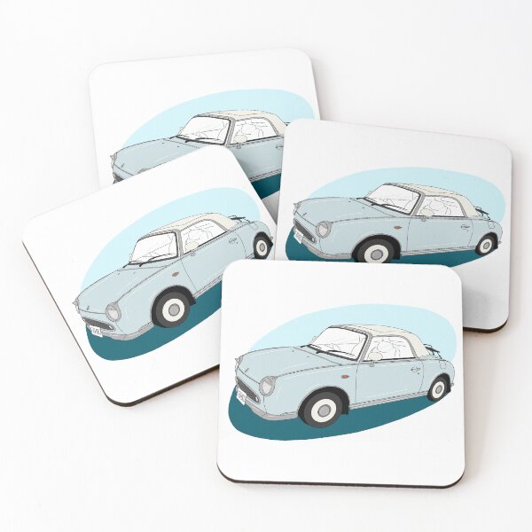 Item preview, Nissan Figaro - Pale Aqua designed and sold by ThatsSoEadie.