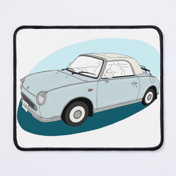 Item preview, Nissan Figaro - Pale Aqua designed and sold by ThatsSoEadie.