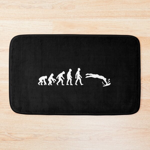 Item preview, Swimming Evolution of Swimmer Life in the Fast Lane Swimming Art Design Happy Apparel Essential Inspiration Joy Mood Funny designed and sold by DesignByHeartUK.