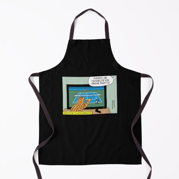 Item preview, When trying to watch Wimbledon designed and sold by Scat the cat.