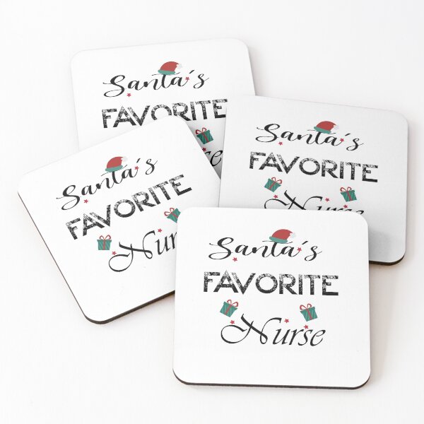 Item preview, Santa's Favorite Nurse -  Nurse christmas designed and sold by MORADRIF.