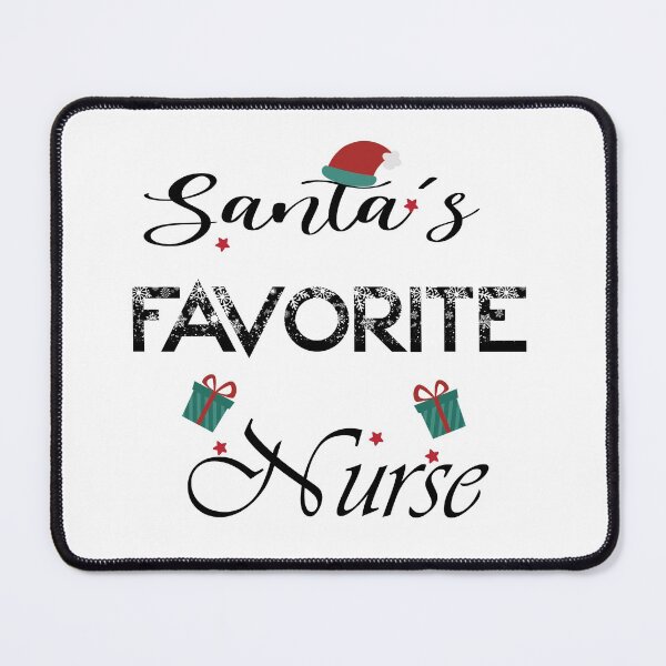 Item preview, Santa's Favorite Nurse - Nurse christmas designed and sold by MORADRIF.