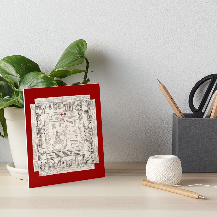 Item preview, Art Board Print designed and sold by petermill.
