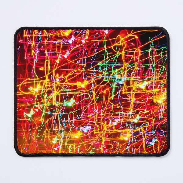 Item preview, Lights on floating lines abstract art designed and sold by RafaelLima7.