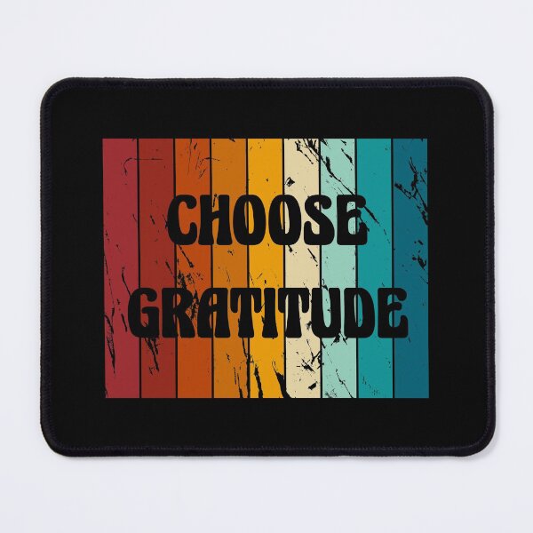 Item preview, Choose Gratitude Retro Design designed and sold by beccaveedesigns.