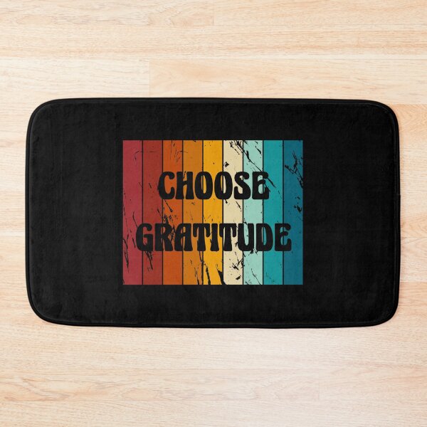Item preview, Choose Gratitude Retro Design designed and sold by beccaveedesigns.