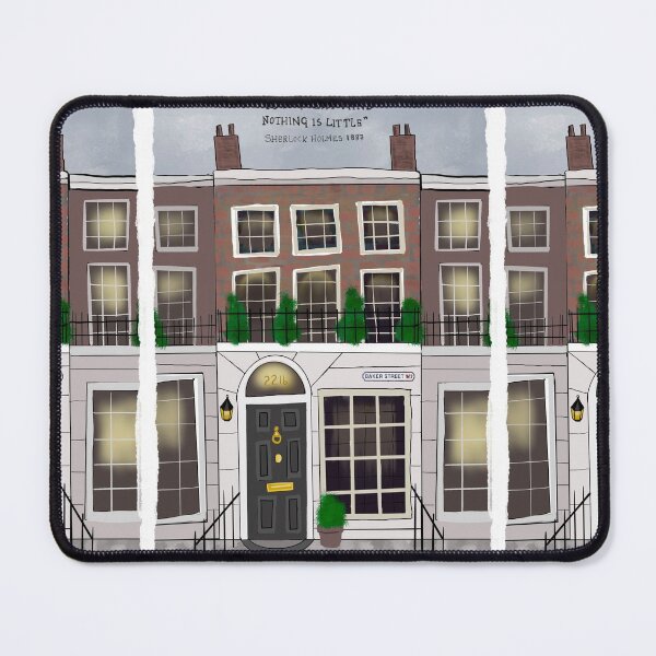 Item preview, 221b Baker Street Sherlock Holmes designed and sold by booksnbobs.