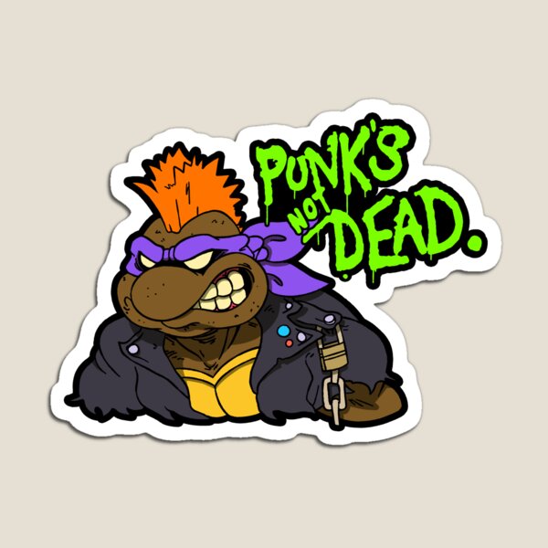 Aperçu de l'œuvre Le punk n'est pas mort créée et vendue par Powder.