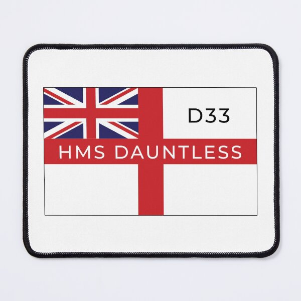 Item preview, HMS Dauntless On British White Ensign - D33 - British Navy Type 45 Destroyer designed and sold by Stuart Jones.