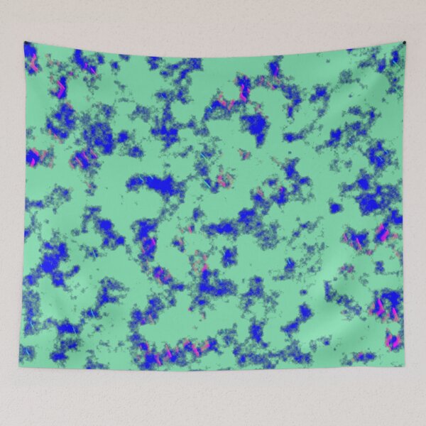 Item preview, ABSTRACT PATTERN OF SYMMETRICAL BLUE AND PINK CLOUDS  designed and sold by Ralek.