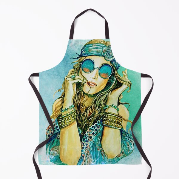Item preview, Lovely Hippy Girl designed and sold by Kwayako.