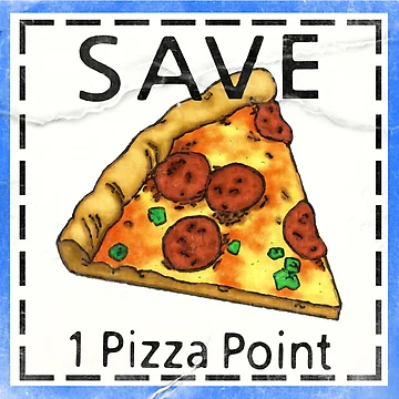 Artwork thumbnail, Pizza Point by Powder