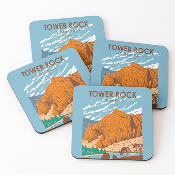 Item preview, Tower Rock State Park Montana Vintage designed and sold by KrisSidDesigns.
