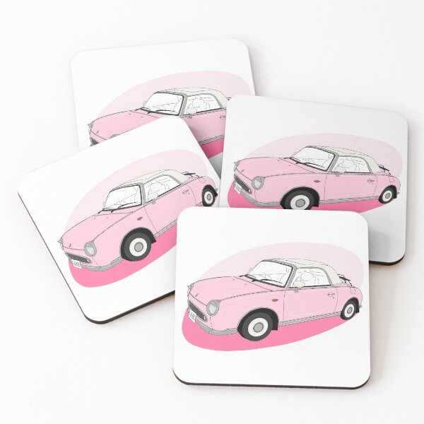 Item preview, Nissan Figaro - Pretty in Pink designed and sold by ThatsSoEadie.