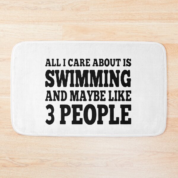 Item preview, Love Swimming all i care about swimming and maybe like 3 people Funny Swimming Keep Calm and Swim On Art Design Essential Inspiration Joy Mood Funny designed and sold by DesignByHeartUK.