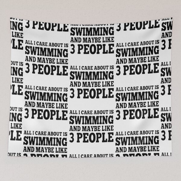 Item preview, Love Swimming all i care about swimming and maybe like 3 people Funny Swimming Keep Calm and Swim On Art Design Essential Inspiration Joy Mood Funny designed and sold by DesignByHeartUK.