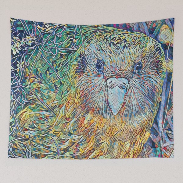 Item preview, New Zealand Kakapo Mosaic Style designed and sold by MvuuStudio.