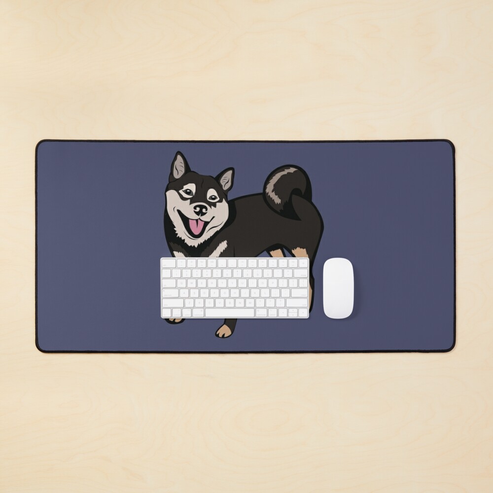 shiba desk mat