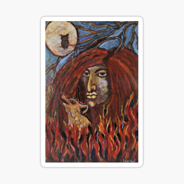 Item preview, Will You Dare Meet With Your Wild Woman? designed and sold by Evelyne Verret.