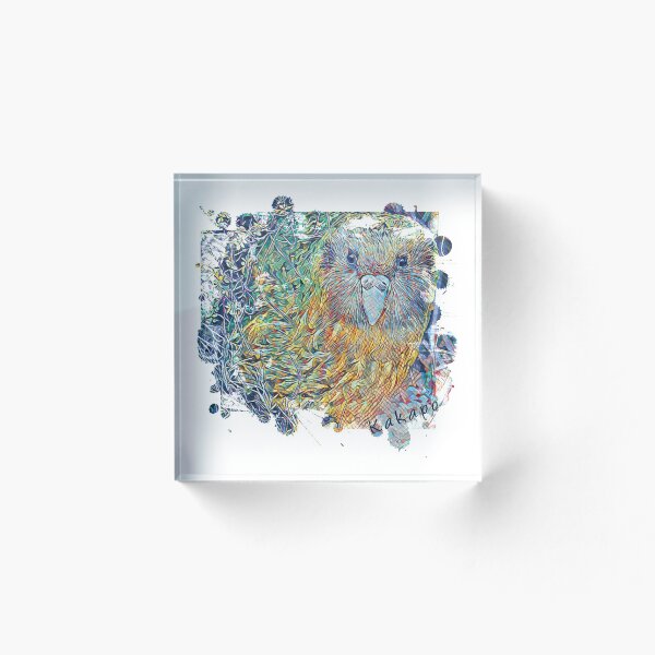 Item preview, New Zealand Kakapo Mosaic Style designed and sold by MvuuStudio.