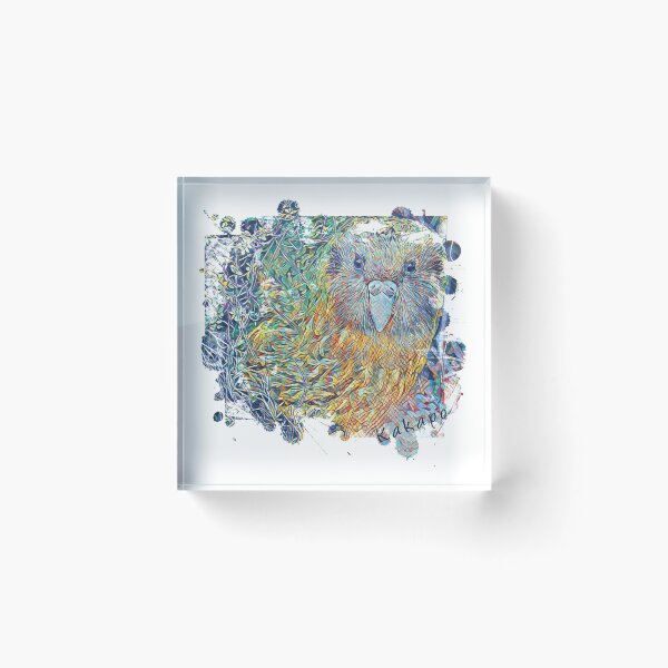 Item preview, New Zealand Kakapo Mosaic Style designed and sold by MvuuStudio.