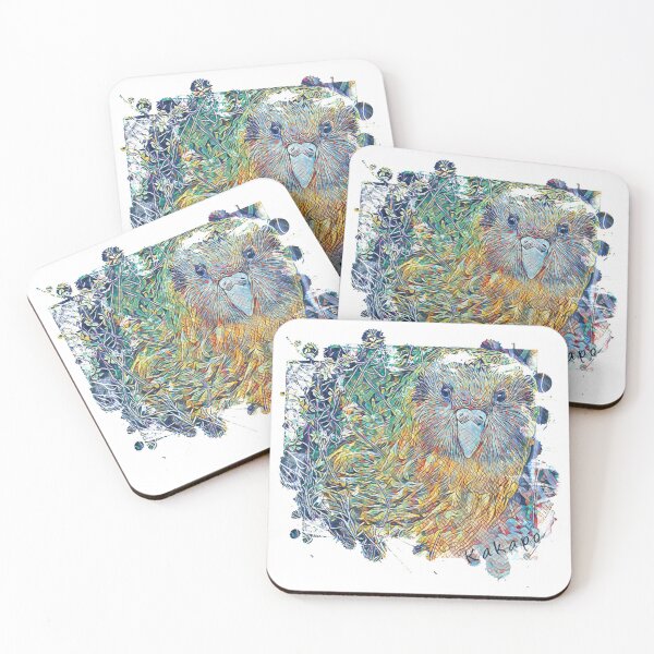 Item preview, New Zealand Kakapo Mosaic Style designed and sold by MvuuStudio.
