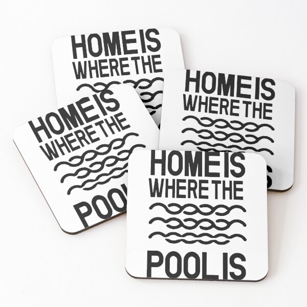 Item preview, Love Swimming Home is where the swimming pool is Funny Swimming Keep Calm and Swim On Art Design Essential Inspiration Joy Mood Funny designed and sold by DesignByHeartUK.