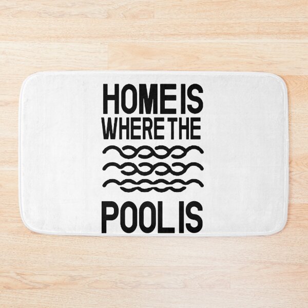 Item preview, Love Swimming Home is where the swimming pool is Funny Swimming Keep Calm and Swim On Art Design Essential Inspiration Joy Mood Funny designed and sold by DesignByHeartUK.