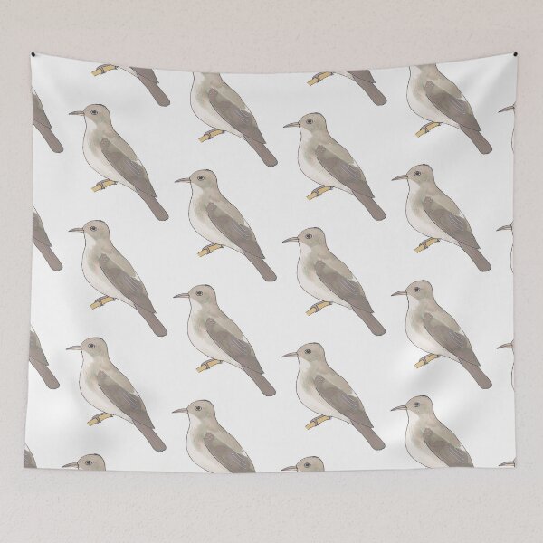 Item preview, Olive-sided Flycatcher bird species watercolor art designed and sold by TheWaterBirds.