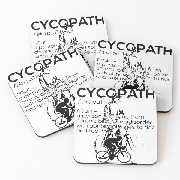 Item preview, Cycopath noun-funny definition Essential Gifts ,Gift Mom,Gift dad,Gift friend Funny Art Design Happy Apparel Essential Inspiration Joy Mood designed and sold by DesignByHeartUK.