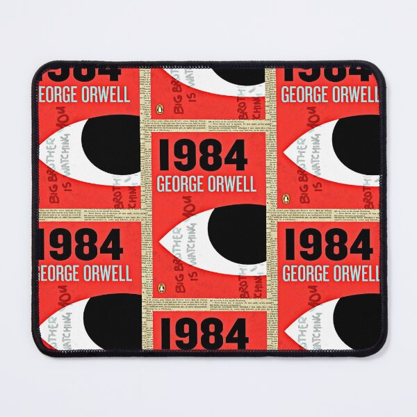 Item preview, 1984 Book Cover by George Orwell designed and sold by booksnbobs.