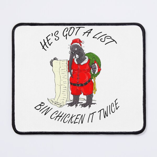 Item preview, Santa Bin Chicken designed and sold by LukeRosenberg.