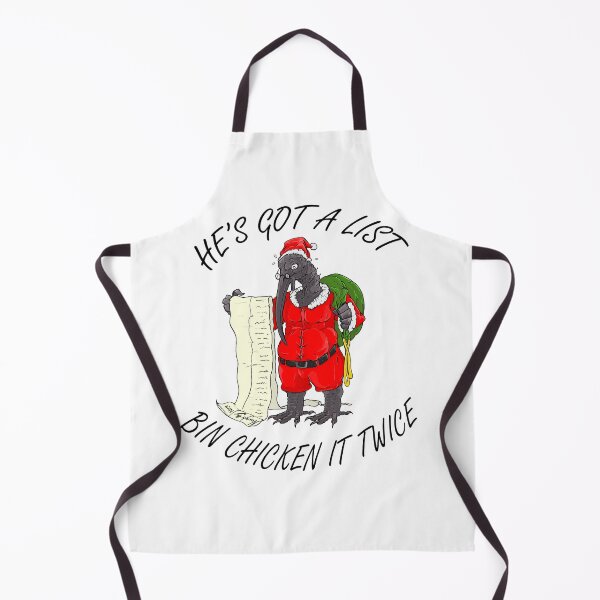 Item preview, Santa Bin Chicken designed and sold by LukeRosenberg.