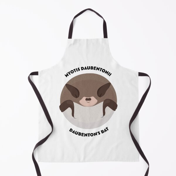Item preview, Hibernating Daubenton's bat drawing with scientific and English names designed and sold by MarisG.