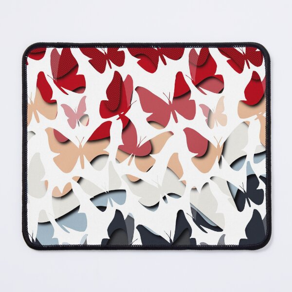 Item preview, Butterflies in the abstract digital pattern  designed and sold by Bonheurem.