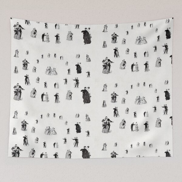 Item preview, 19th century ball. Vintage drawings designed and sold by MTD-Archives.