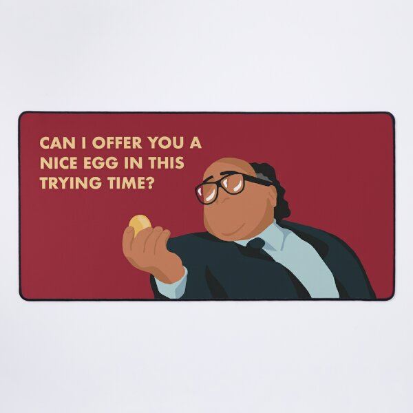 Baby afsnit Virksomhedsbeskrivelse Can I offer you a nice egg in this trying time? - Frank quote" Mouse Pad  for Sale by UnhelpfulWaffle | Redbubble
